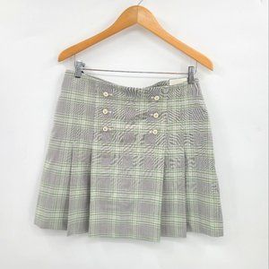 Izod XFG Plaid Skort Mini  Pleaded Golf Skirt